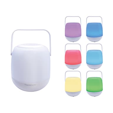 Decotech Värikäs Luminou Kannettava Kaiutin