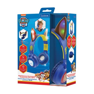 Paw Patrol Bluetooth kuulokkeet, joissa on valot