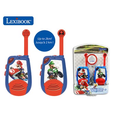 Mario Kart Digitaaliset Walkie-talkies Morse-valofunktiolla