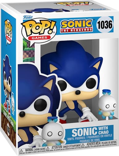 Funko POP P&B toimintafiguuri (Sonic & Chao)