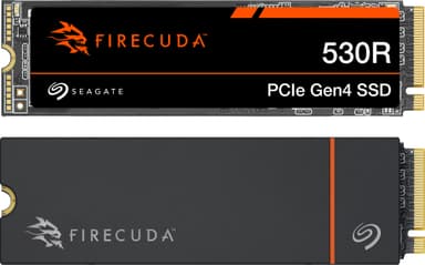 Seagate FireCuda 530R sisäinen SSD muisti jäähdytyselementillä (1 TB)