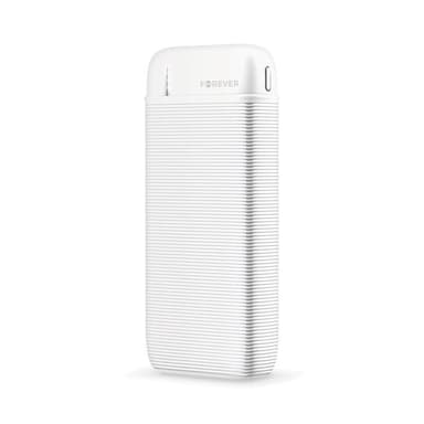Forever Powerbank 10000 mAh TB-100M, valkoinen