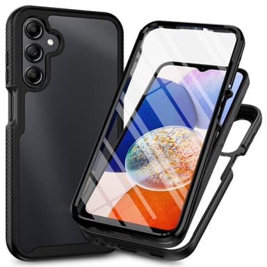 Samsung Galaxy A16 5G / A16 4G -kotelolle PC+TPU Iskunkestävä Puhelimen Takakuori