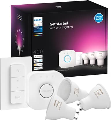 Philips Hue WCA aloituspakkaus 4,2 W, GU10