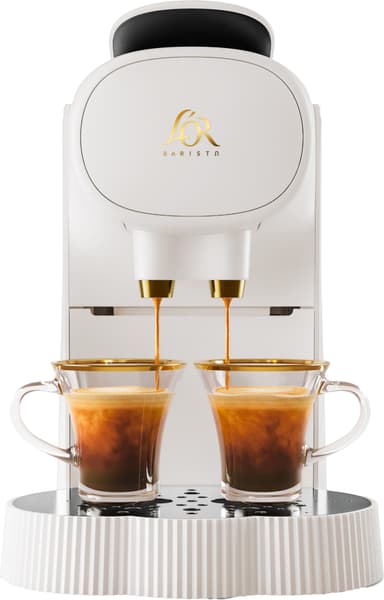L'OR Barista Alessi kapselikone 4071587 (valkoinen)