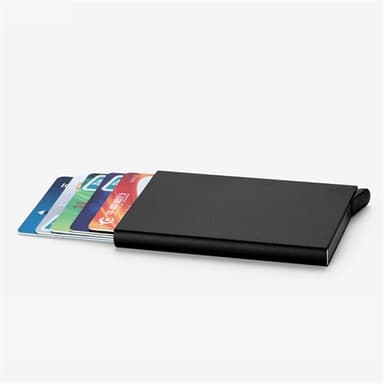 Popup Luottokorttipidike RFID-blocker - musta