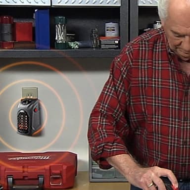Handy Heater - kompakti lämmitin kaukosäätimellä varustettuna