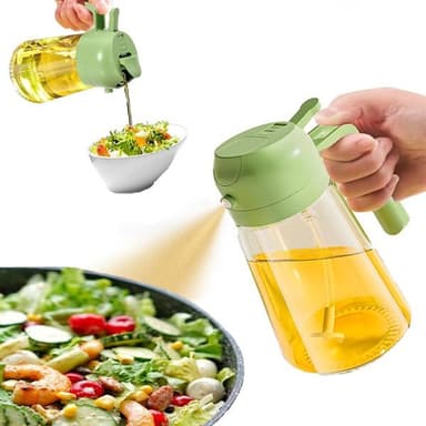 Suihkupullo öljylle lasissa - 470 ml