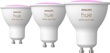 Philips Hue WCA LED lamppu 4,2W, GU10 (3 kpl)