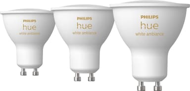 Philips Hue WhiteAmbiance LED lamppu 4,2 W, GU10