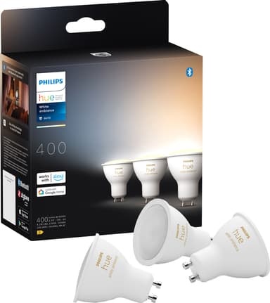 Philips Hue WhiteAmbiance LED lamppu 4,2 W, GU10