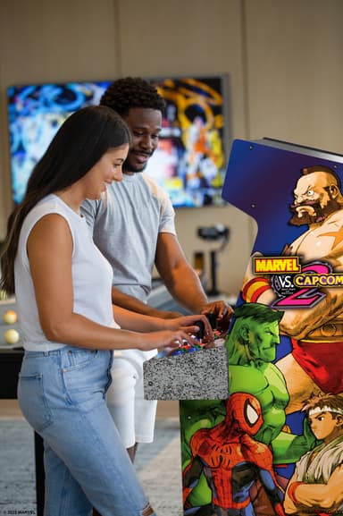 Arcade 1 UP Marvel vs Capcom pelikabinetti