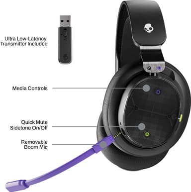 Skullcandy PLYR langattomat pelikuulokkeet