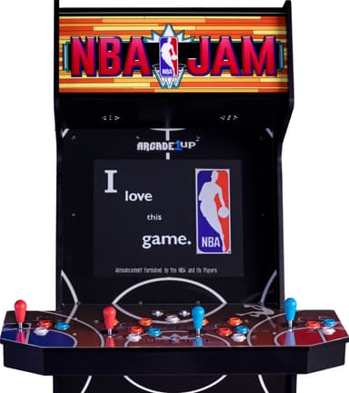 Arcade 1 UP NBA Jam pelikabinetti Shaq Edition