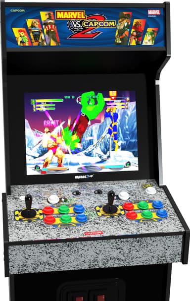 Arcade 1 UP Marvel vs Capcom pelikabinetti