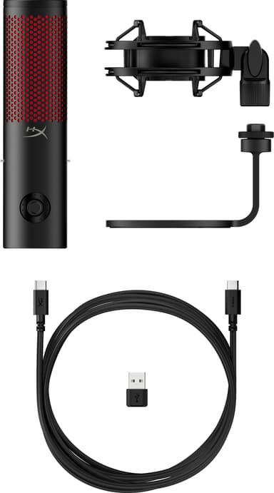 HyperX Quadcast 2 pelimikrofoni (musta)