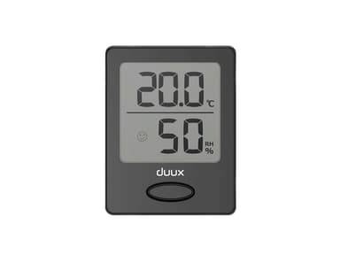 Hygrometer Sense Black