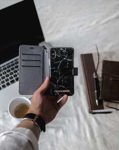 STHLM Wallet Galaxy S10 Black