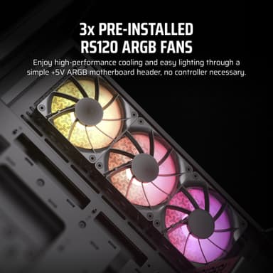 Corsair 3500X ARGB PC-kotelo (musta/lasi)