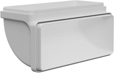 Witt IT001 90° pystysuuntaisesti kaareva liitoskappale 220x90 mm