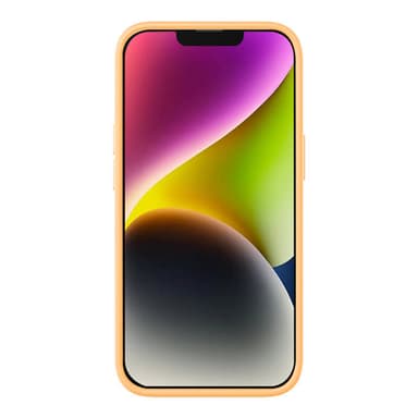 Baseus Liquid Silica Gel Case iPhone 14 Plus (sunglow)+ karkaistu lasi + puhdistussarja
