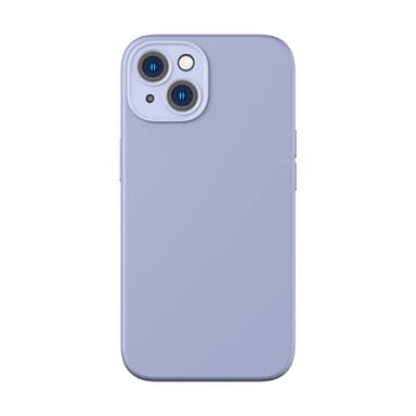 Baseus Liquid Silica Gel Case iPhone 14 Plus (laventeli)+ karkaistu lasi + puhdistussarja