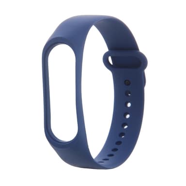 Silikoniranneke Xiaomi Mi Band 3 / 4, keskiyön sininen