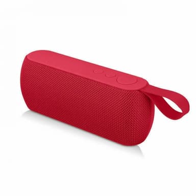 Q106 Langaton kaiutin, Bluetooth, USB, punainen
