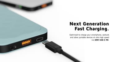 Xtorm 20 W Fuel Series 10000 mAh varavirtalähde (sininen)