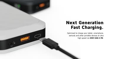 Xtorm 35 W Fuel Series 20000 mAh varavirtalähde (valkoinen)