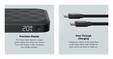Xtorm 20 W Fuel Series 10000 mAh varavirtalähde (musta)
