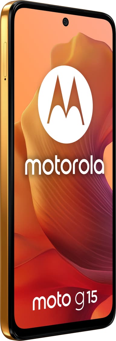Motorola Moto G15 älypuhelin 4/128 GB (oranssi)