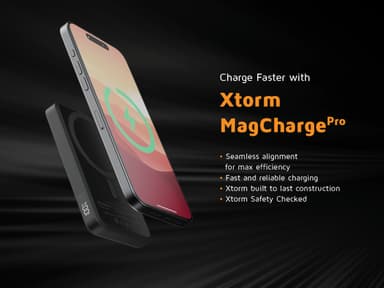 Xtorm FS5W051 Magnetic langaton varavirtalähde (keskiyönmusta)