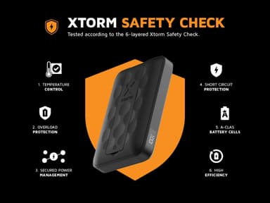Xtorm FS5W101 Magnetic langaton varavirtalähde (keskiyönmusta)