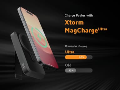 Xtorm FS5W101 Magnetic langaton varavirtalähde (keskiyönmusta)