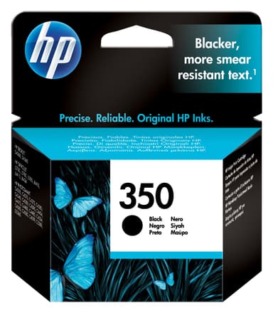 HP 350 mustekasetti (musta)
