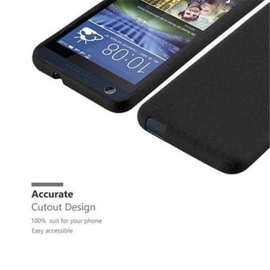 HTC Desire 626G Suojakuori Kotelo (Musta)