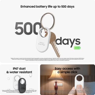 Samsung SmartTag2 Bluetooth paikannin (4 kpl)