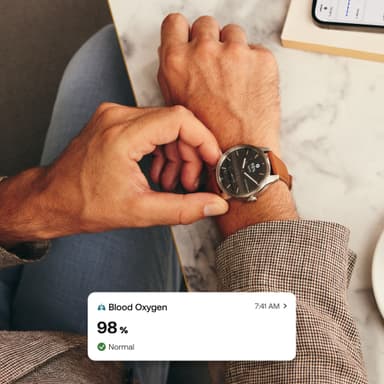 Withings ScanWatch 2 hybridiälykello 42 mm (musta)