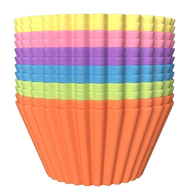 12x Muffinsimuotti silikoni Cupcake muotit