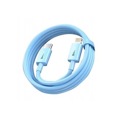 Baseus Superior USB-kaapeli USB-C ja Lighting PD 20W 1m - sininen