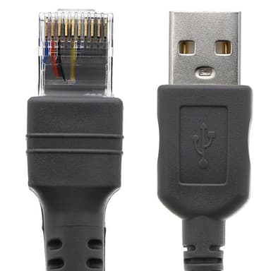 USB-kaapeli USB-RJ45 Honeywell / Zebra / Symboli 5m