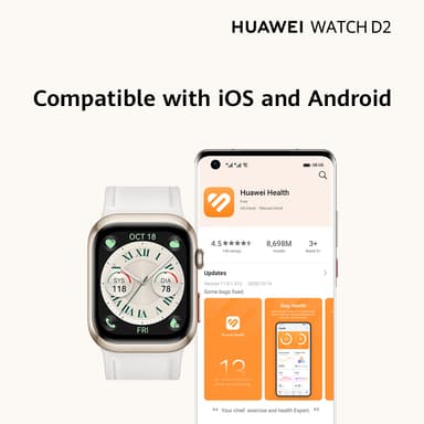 Huawei Watch D2 älykello (valkoinen)
