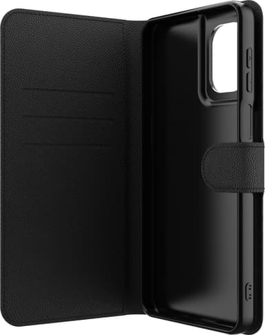 Zagg Motorola G55 5G lompakkokotelo (musta)