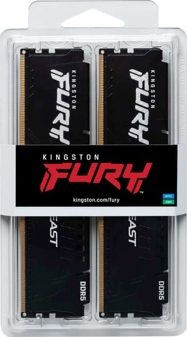 Kingston FURY Beast 16GB DDR5 RAM muisti 5600 MT/s CL36