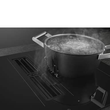 Smeg Induktiokeittotaso integroidulla liesituulettimella HOBD472D2