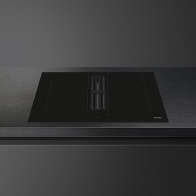 Smeg Induktiokeittotaso integroidulla liesituulettimella HOBD472D2