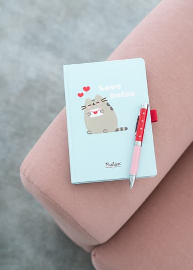 Grupo Erik Pusheen muistikirja ja kynä
