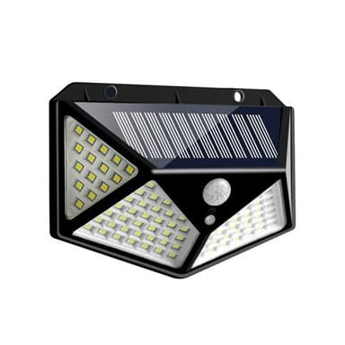 Aurinkokennovalaisin Seinälle 100 LED