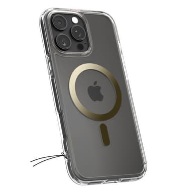 Spigen Ultra Hybrid Mag Mag Magsafe -kotelo iPhone 16 Pro Maxille - kultainen